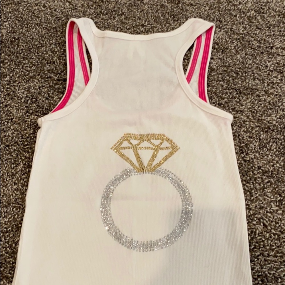3/$25 🌟 Rhinestone “Bride” Tank - Picture 2 of 4